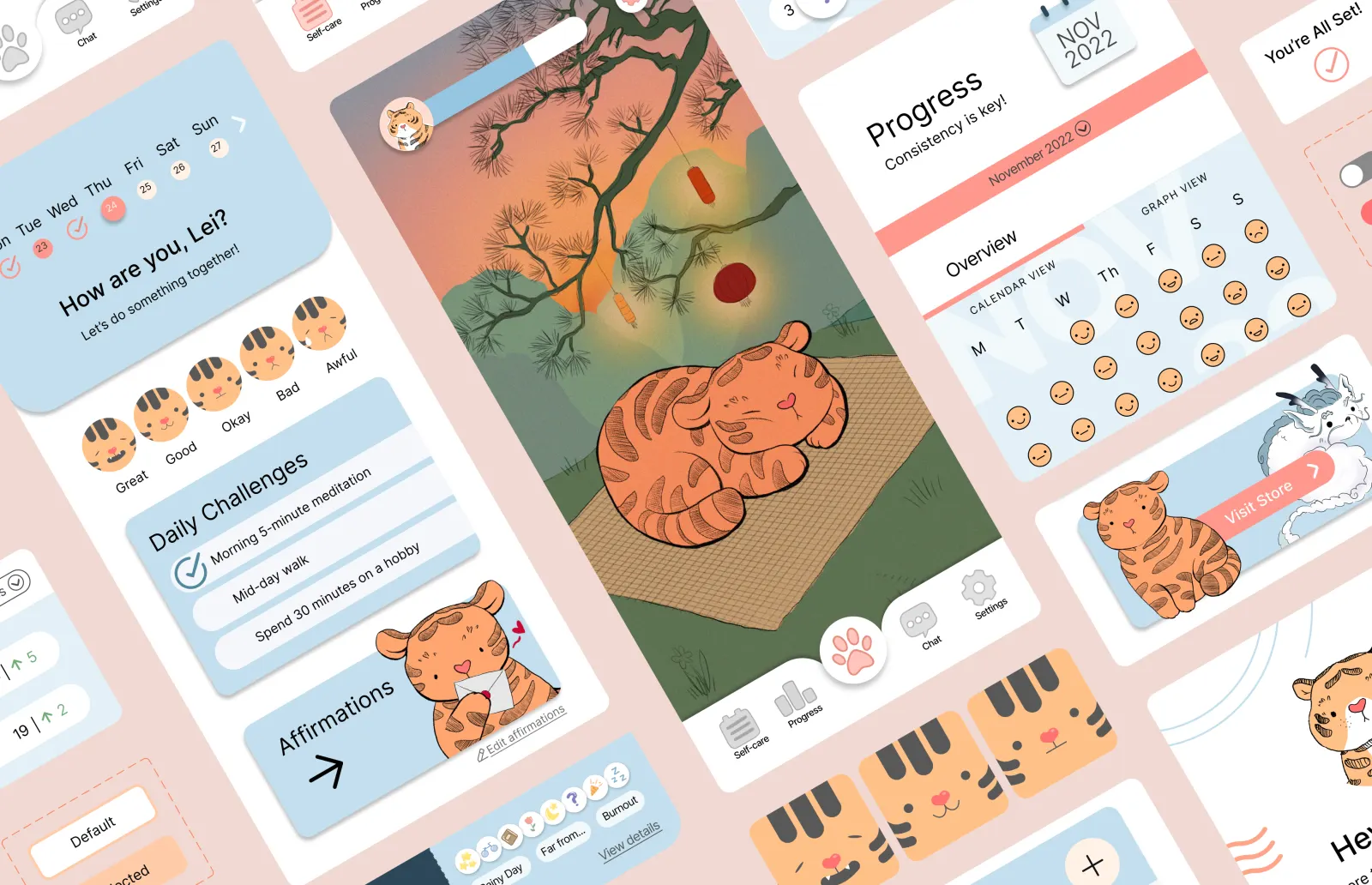 A Wellness App Blending Play With Mental Health Support